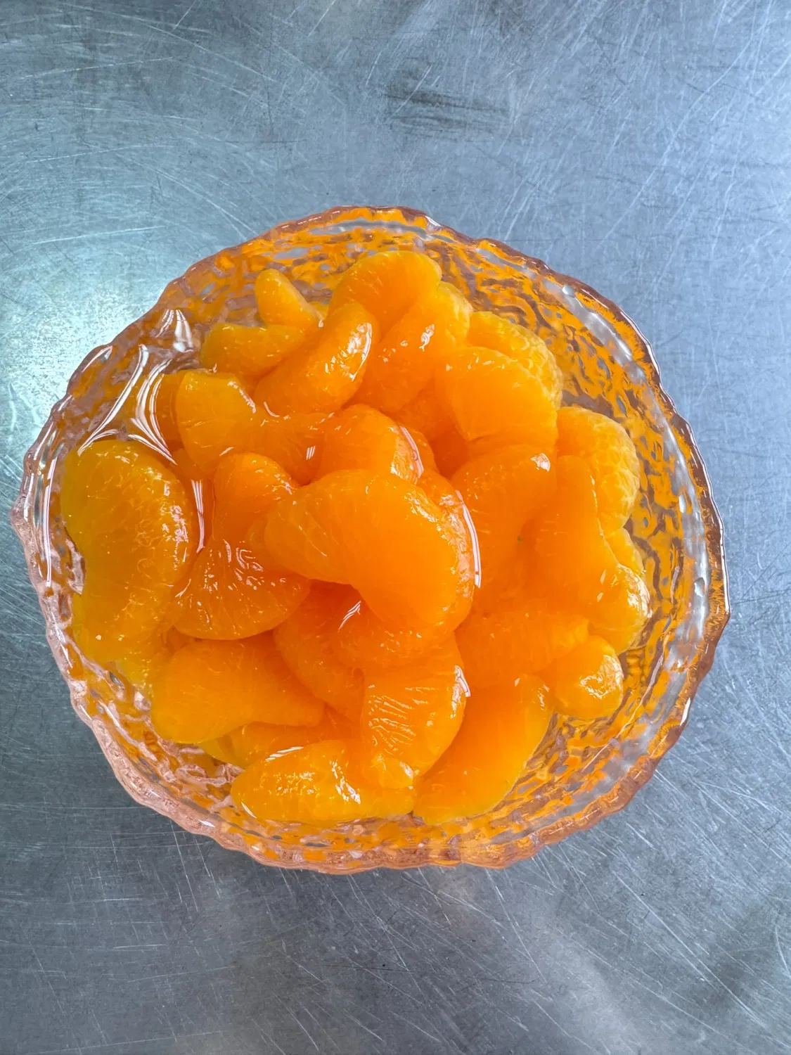 Venda quente de frutas cítricas frescas em conserva de tangerina tangerina em xarope leve