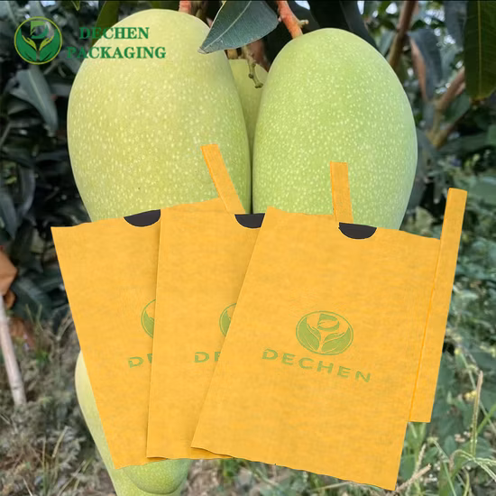 Saco de papel de sacos de cobertura de barreira de frutas para saco de proteção de maçã de manga de uva