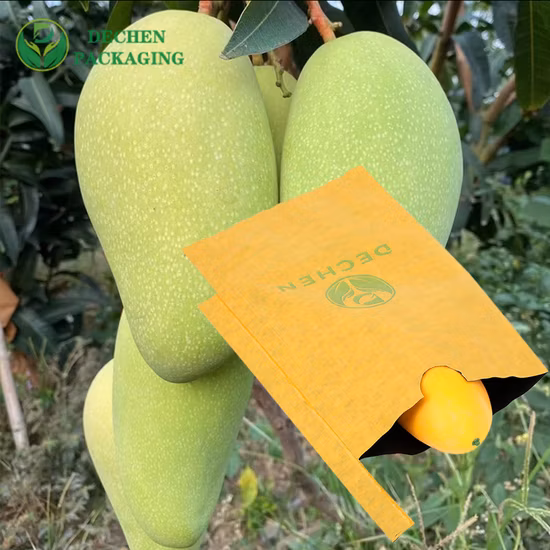 Punhos personalizados do saco da proteção do fruto do papel do à prova de água da uva