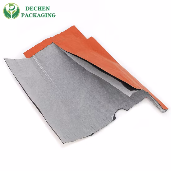 Arquivamento de mangas resistentes à água com saco protetor de papel amarelo de baixo preço